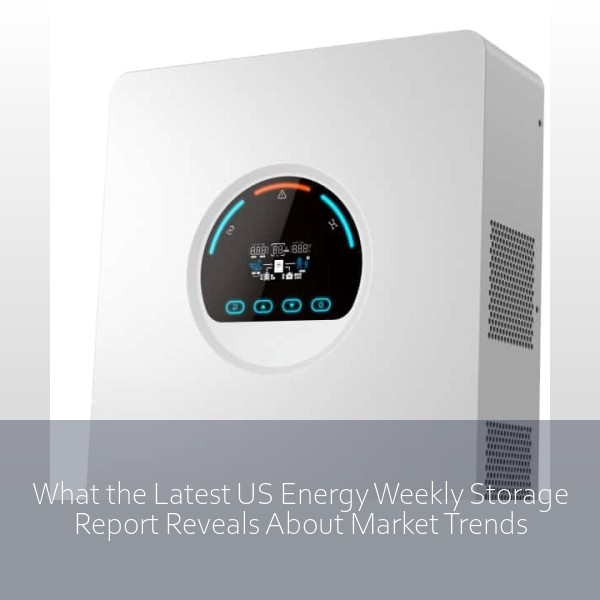 What the Latest US Energy Weekly Storage Report Reveals About Market Trends